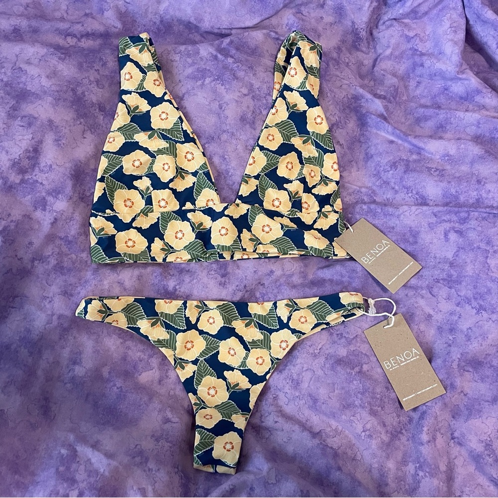 TOP ONLY NWT Benoa swim ilima Kira top